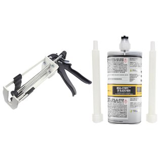 Mega Metal Mega Stripe SR Yellow Kit with Gun - 1634873