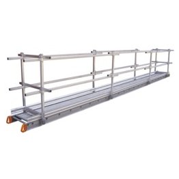 Louisville Ladder 9' Aluminum Guardrail - 1329626