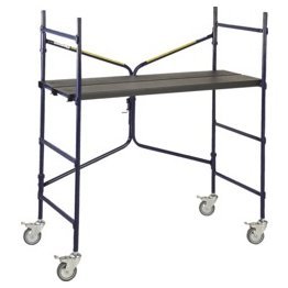 Louisville Ladder 4' Steel Rolling Scaffold - 1329651