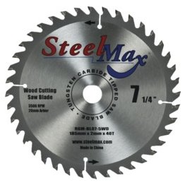 Steelmax® 7-1/4" Carbide-Tipped Circular Saw Blade - 16557