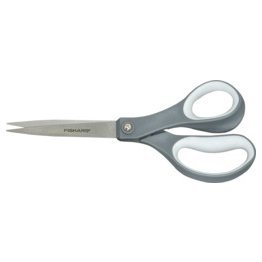  Scissor/Shear Softgrip Handle Gray 8" - 29132