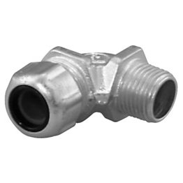  Liquidtight Strain Relief Connector-1/2" Steel-90° - 53312