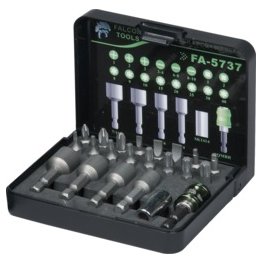 Falcon Tools® Nutsetter & Bit Set, Magnetic, 22pc - FA5737