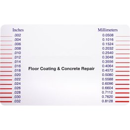  Crack Comparison Card - DY80000236