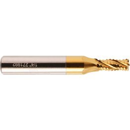 Regency® Cobalt End Mill 4 Flute Single End 1/4" - 14852