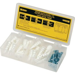 Toggler® SnapSkru® Self-Drilling Wall Anchor Kit 50Pcs - 18286