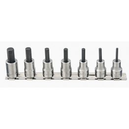 Williams® Hex Bit Socket Set, 3/8" Drive, 7pc - 18667