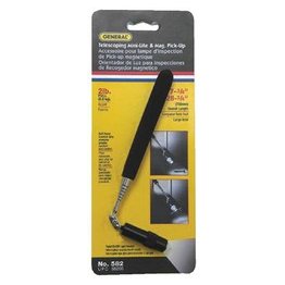 General Tools Telescoping Mini-Lite & Mag Pickup, 2 lb Cap, 5-1/2" - 29" Length - 1280326