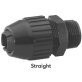  Liquidtight Strain Relief Connector-2/4" Steel-Straight - 53315